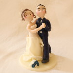 Cake Topper Matrimonio Semplice