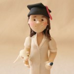 Cake Topper Laurea